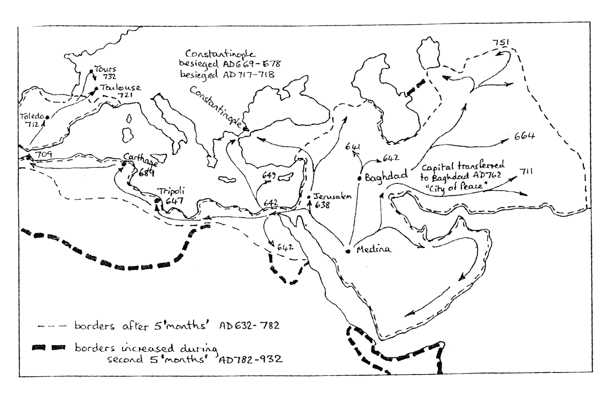 THE CONQUESTS OF THE ISLAMIC CAVALRY OVER THE EASTERN EMPIRE